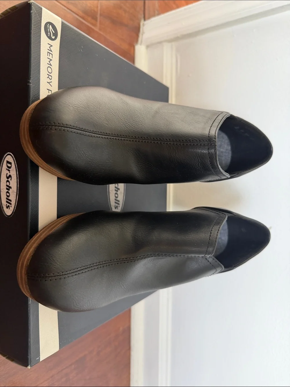 Dr. Scholl's Black Platform Shoe